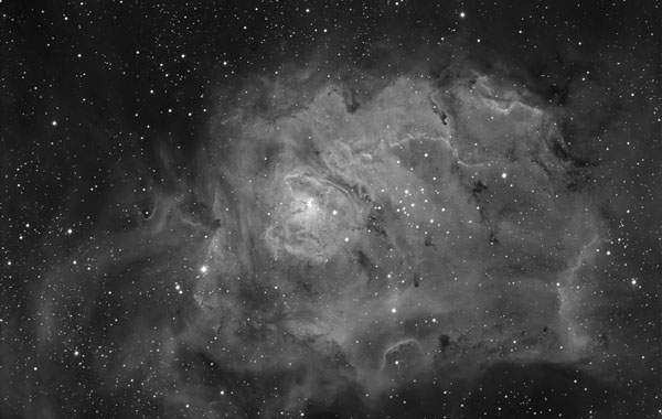 M8 - Lagoon Nebula Hydrogen alpha