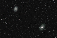 M95 and M96 Galaxies